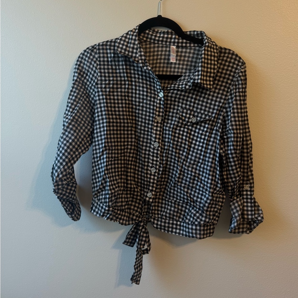 Plaid Button Down Shirt